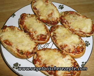 Pizza-Brötchen