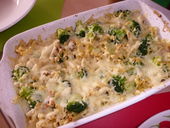 Nudel-Broccoli-Auflauf