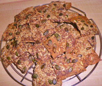 Dinkel-Knäckebrot