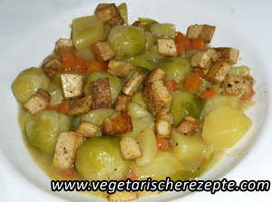 Rosenkohl-Pfanne