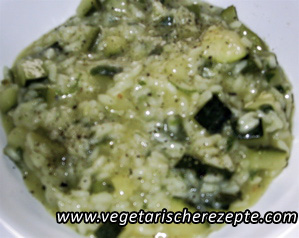 Risotto mit Zucchini